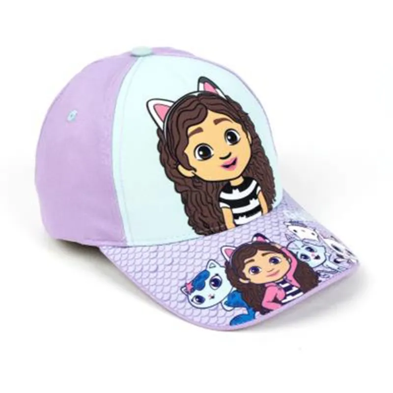 Gabby’s Dollhouse Two-Tone Baseball Cap (Purple & Blue)