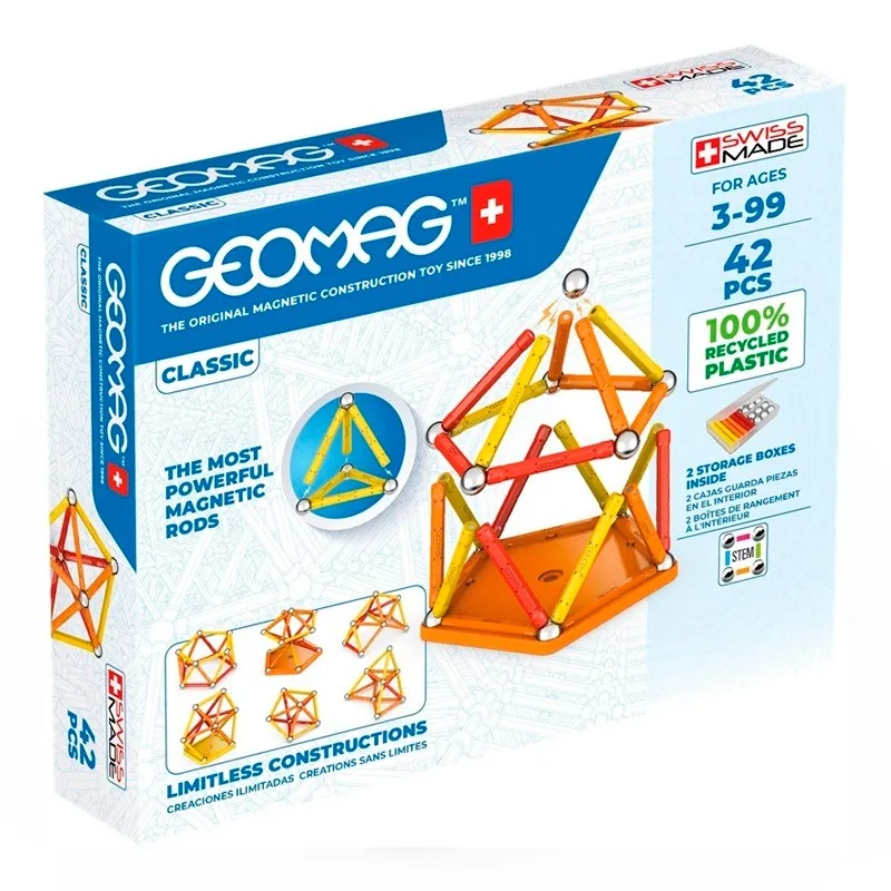 Geomag Classic Recycled – 42 Pcs