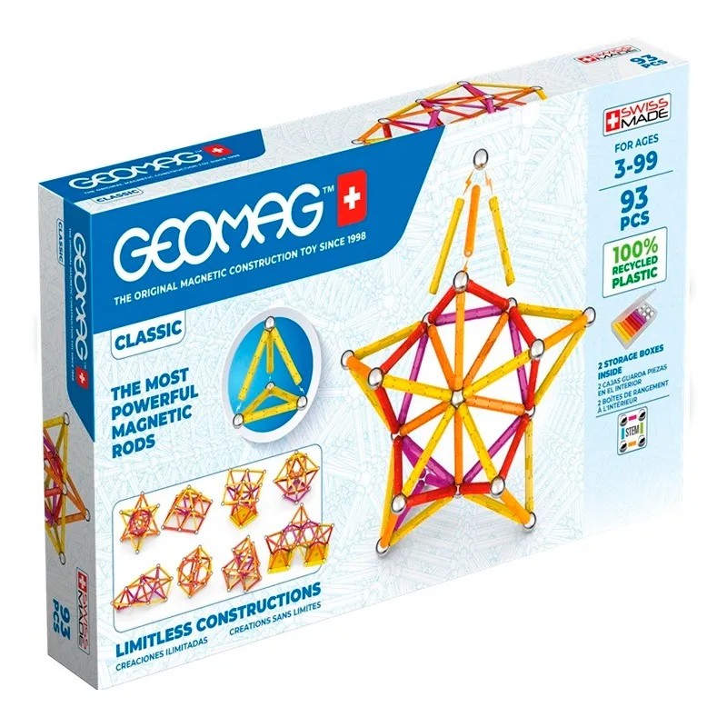 Geomag Classic Recycled – 93 Pcs
