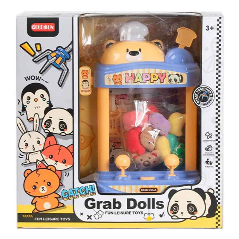 Good Sun Teddy Mini Claw Grab Doll Machine – Multicolor