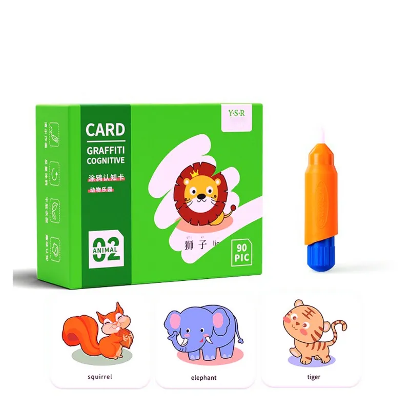 Grafiti Congnitive Cards Set – Jungle Animals