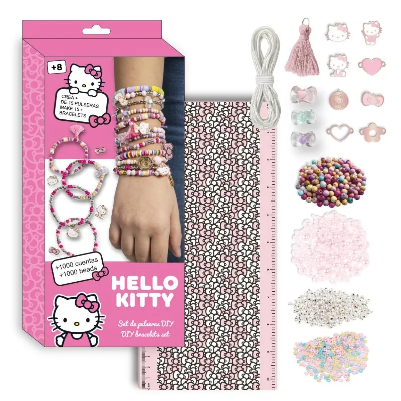 Hello Kitty Beauty Set Diy Bracelet For Kids