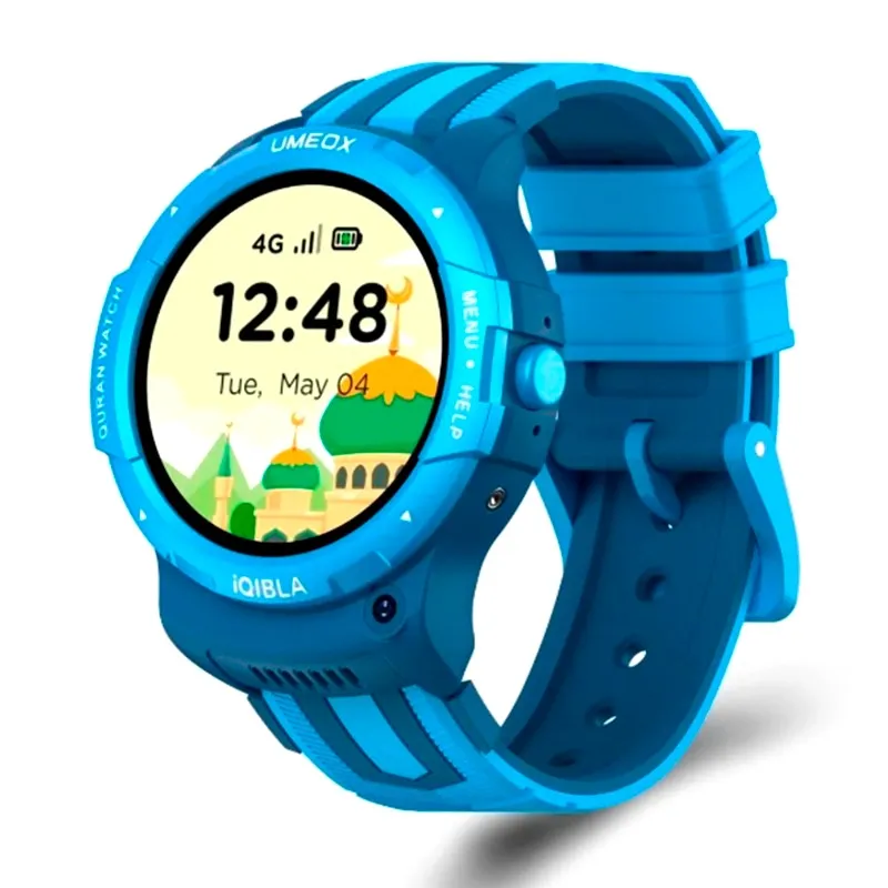 i QIBLA Smart Watch – Blue