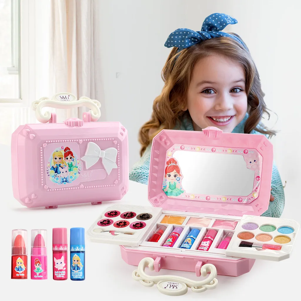 Kids Makeup Set With Mirror