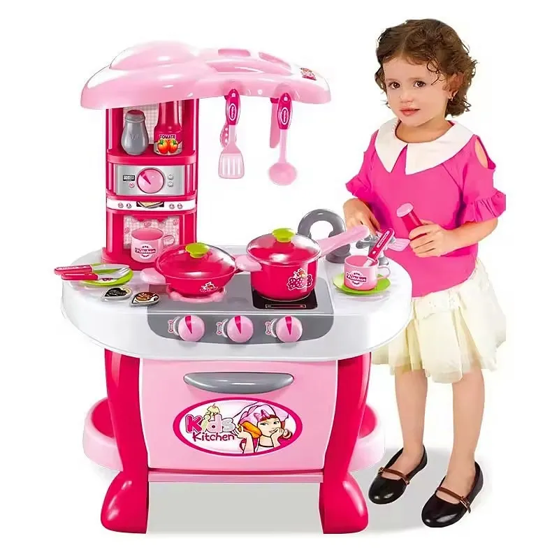 Kitchen Play Set – Pink