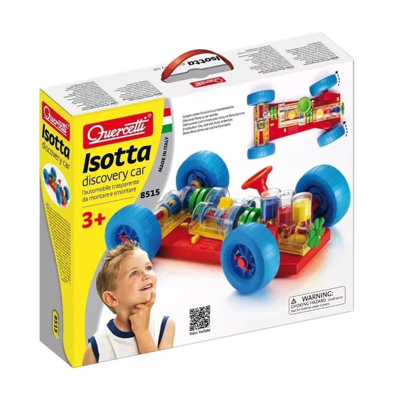 كويرسيتي – لعبة مجموعة بناء سيارة كويرسيتي إيزوتا ديسكفري