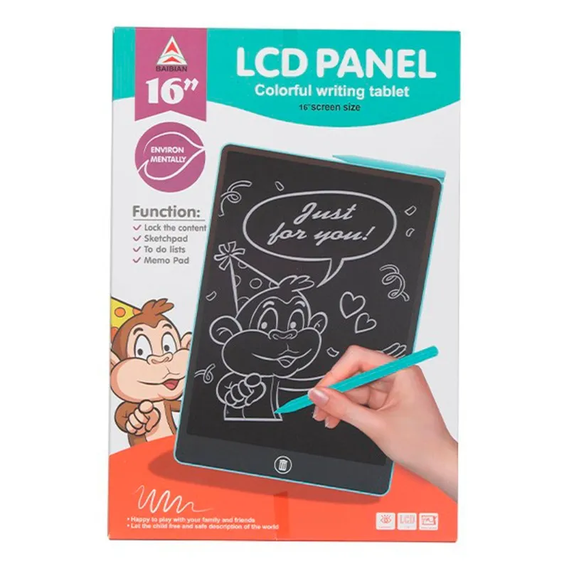 LCD Writing Panel 16inch – Baby Blue