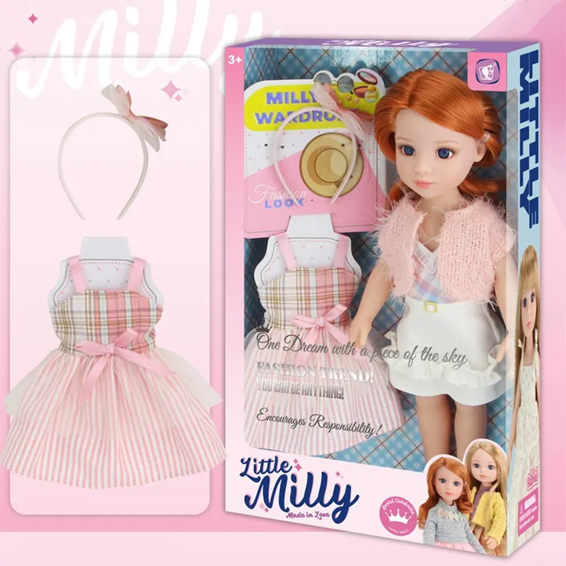 Little Milly One Dream Doll With Dress And Collar 12 Inch
