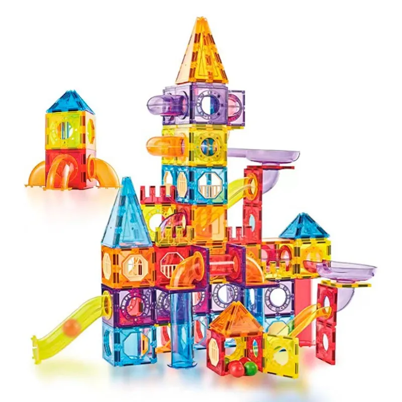 Magnetic Pipeline Building Tiles – 278 Pcs