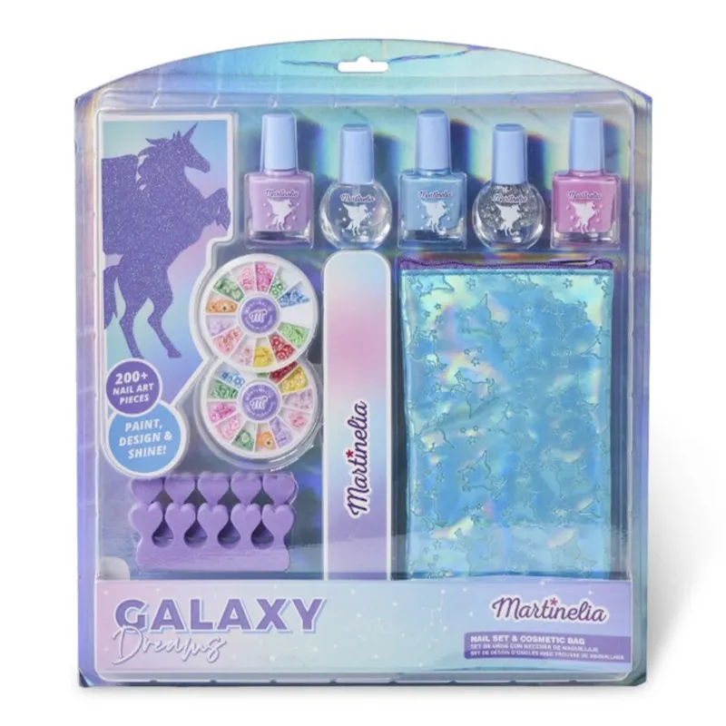 Martinelia Galaxy Dreams Nail Set and Toiletry Bag