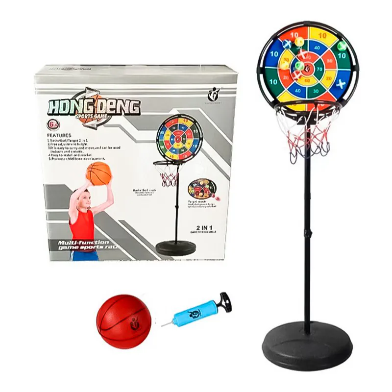 مجموعة 2 في 1 لعبة كرة السلط ولوحة الرماية