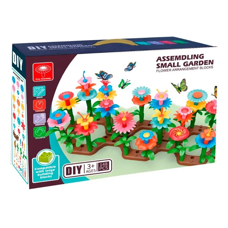 مجموعة بناء الحديقة الإبداعي – 148 قطعة