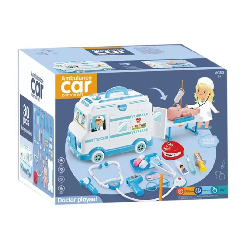 مجموعة لعب أدوات الطبيب التظاهرية