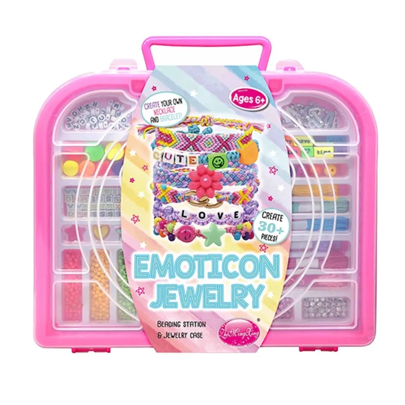 مجموعة مجوهرات إيموجي للأطفال