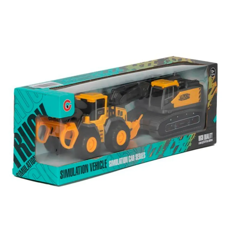 Mini Bulldozer Construction Set