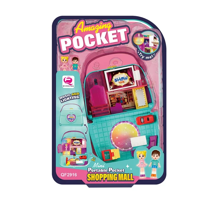 Mini Shopping Mall Play Set