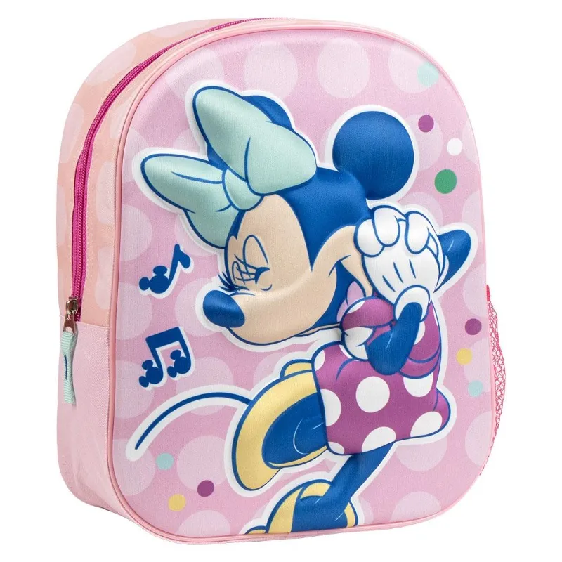 Minnie Mouse 3D Children Character Backpack For Kids