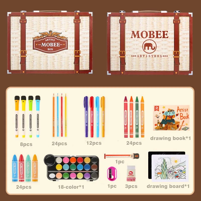 Mobee Artist Box – 117 Pcs