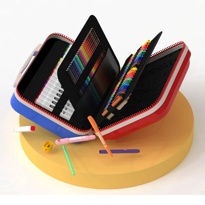 موبي – مجموعة حقيبة أقلام الفن والتلوين فيجيناري بريزنتيشن – 108 قطعة