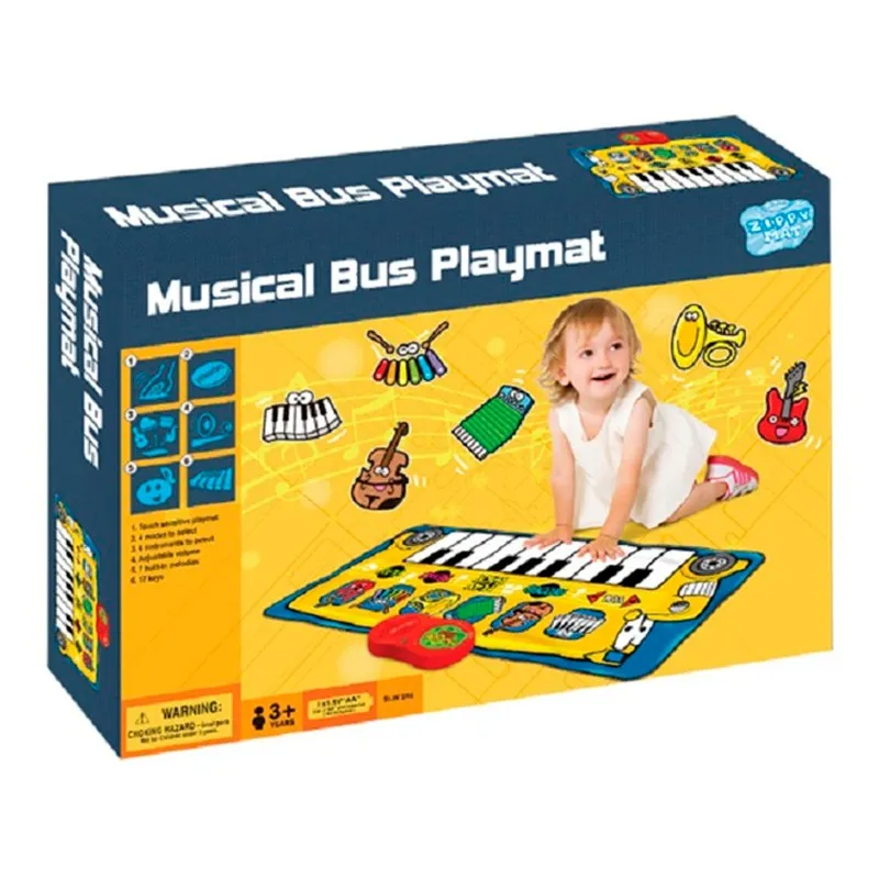 Musical Bus Playmat