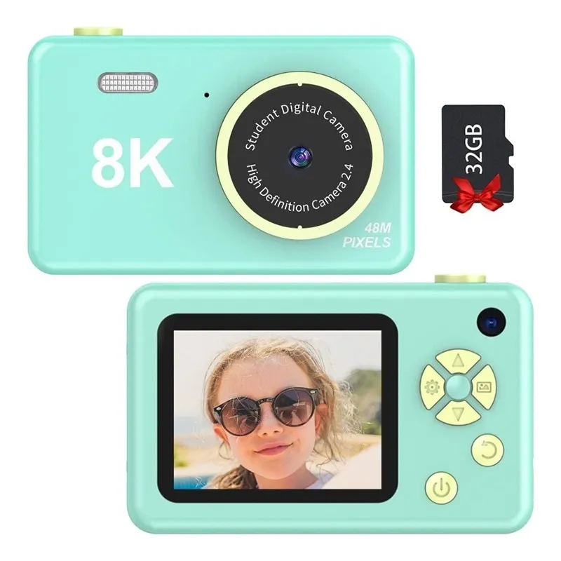 My Cam Children 8K Digital Camera – Green
