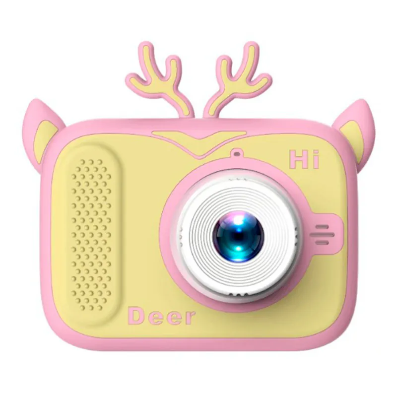 Mycam Children’s Camera – Pink And Yellow Deer