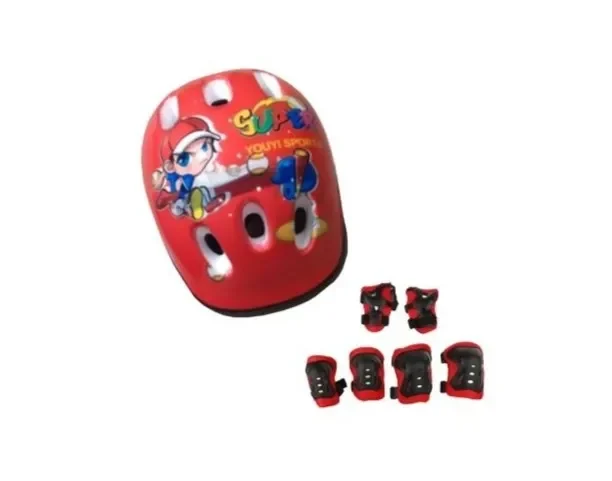 Nunukids Bicycle Gear Protector – Red