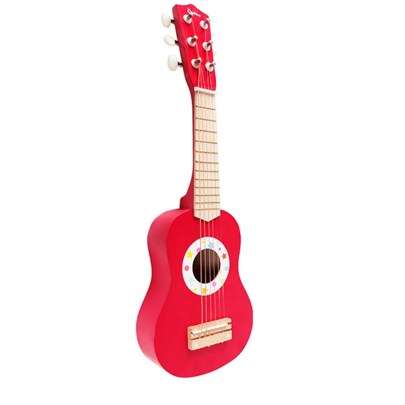 Onshine Children Wooden Guitar – Red