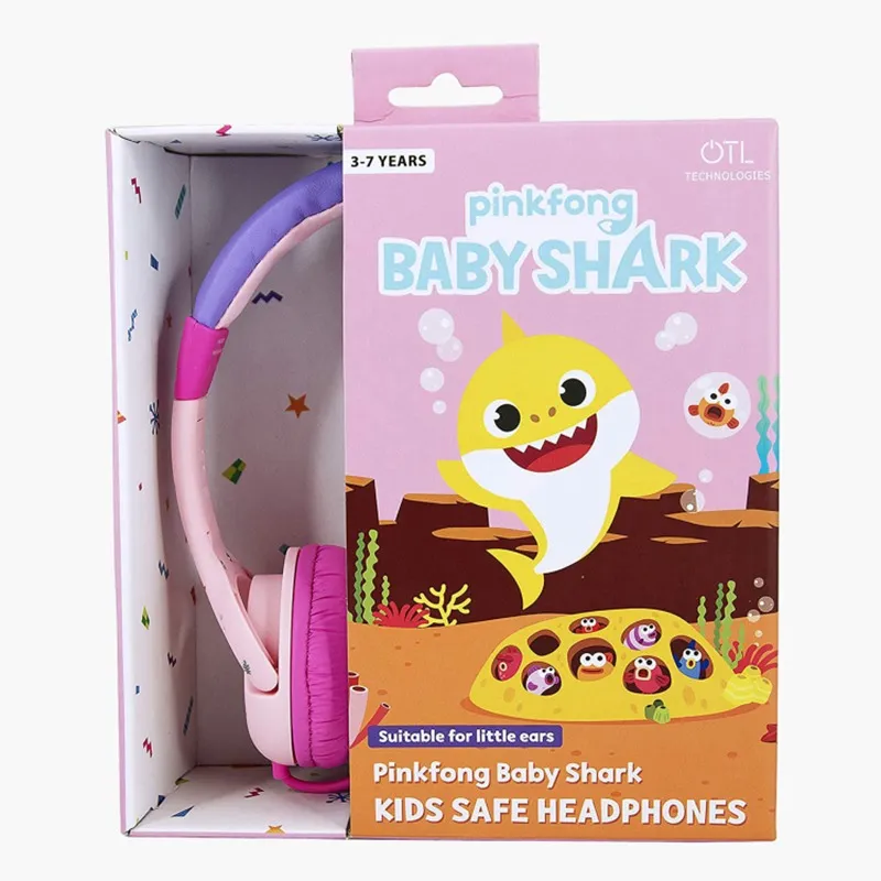 Pinkfong Baby Shark Print Junior Headphone