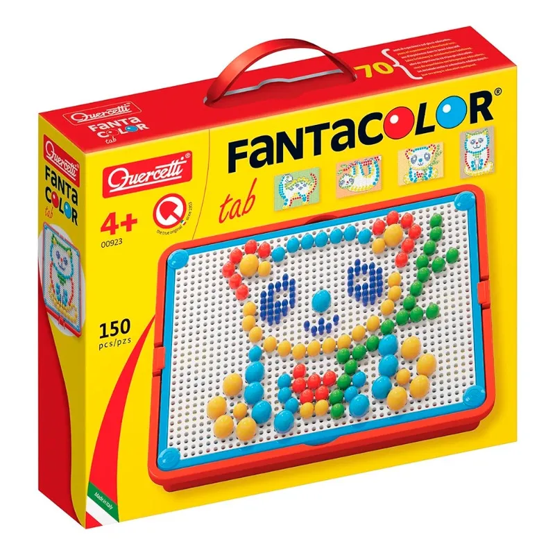 Quercetti Fanta Color Mosaic Animals – 150 dlg