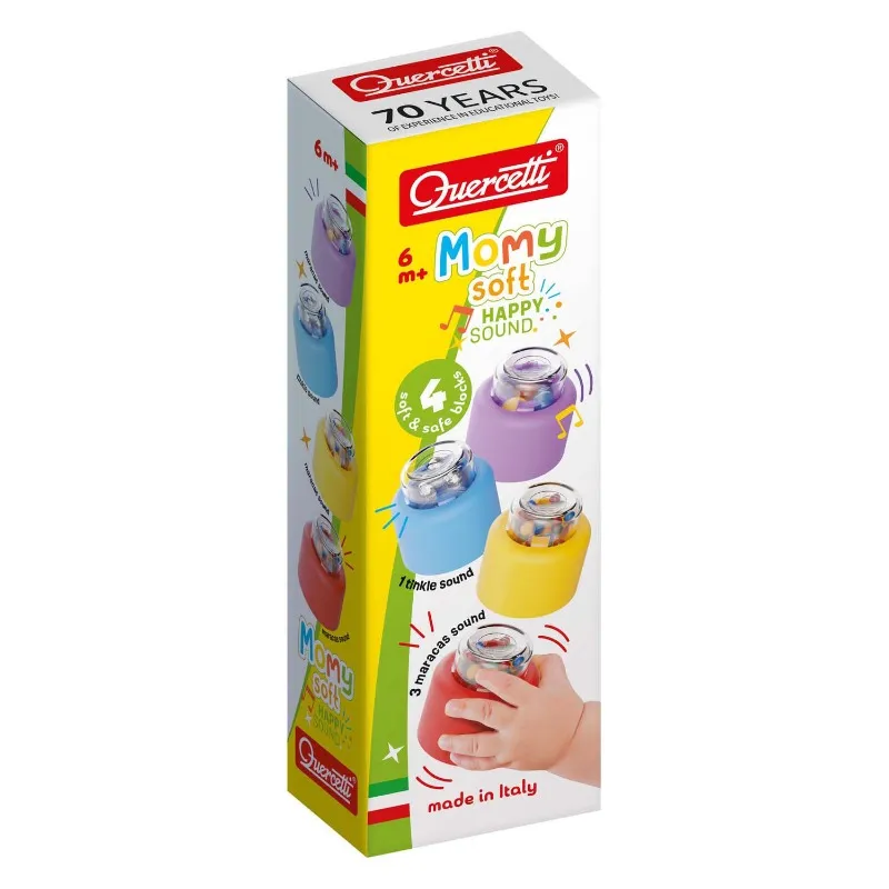 Quercetti Momy Soft With Sound – 4 Pcs