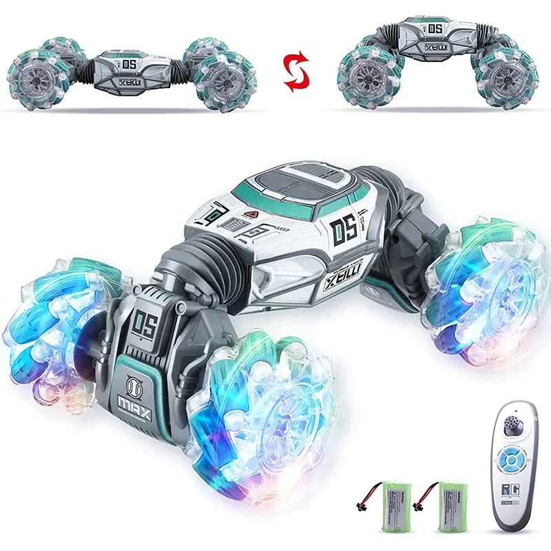 RC Powerextra Stunt Car – Blue