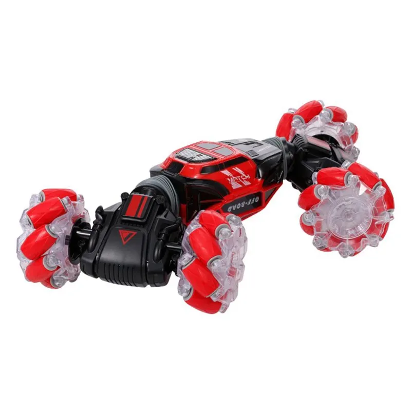 RC Skidding Stunt Car – Red