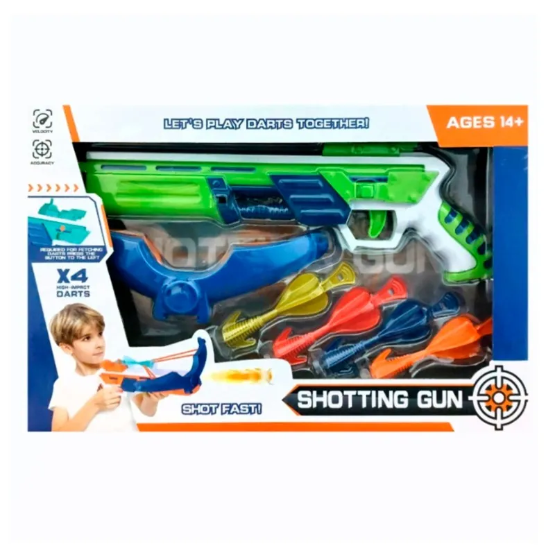 Shooting Toy Gun Set – Assorted
