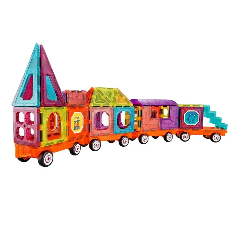 شينغو – مكعبات بناء مغناطيسية مقاس 7. 5 سم 71 قطعة