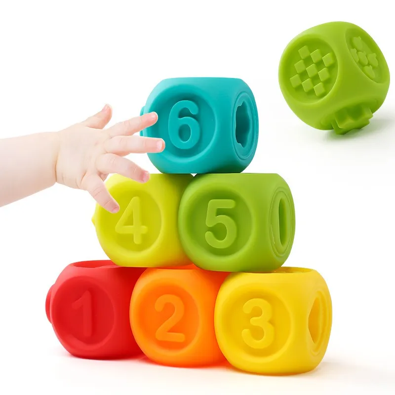 Sobibear Baby Soft Building Blocks Sealed Packaging Box