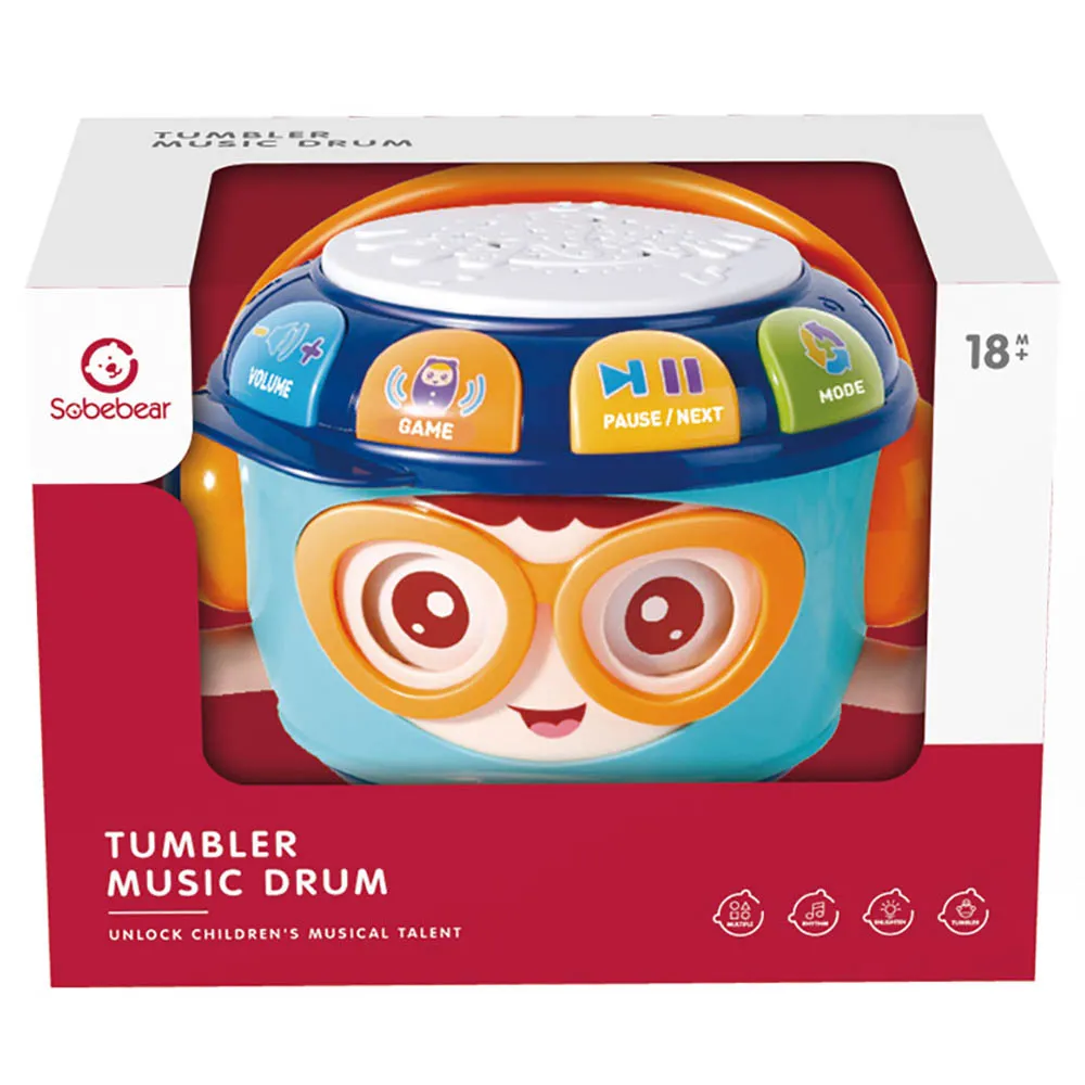 طبل الطفل البهلواني – لون أزرق