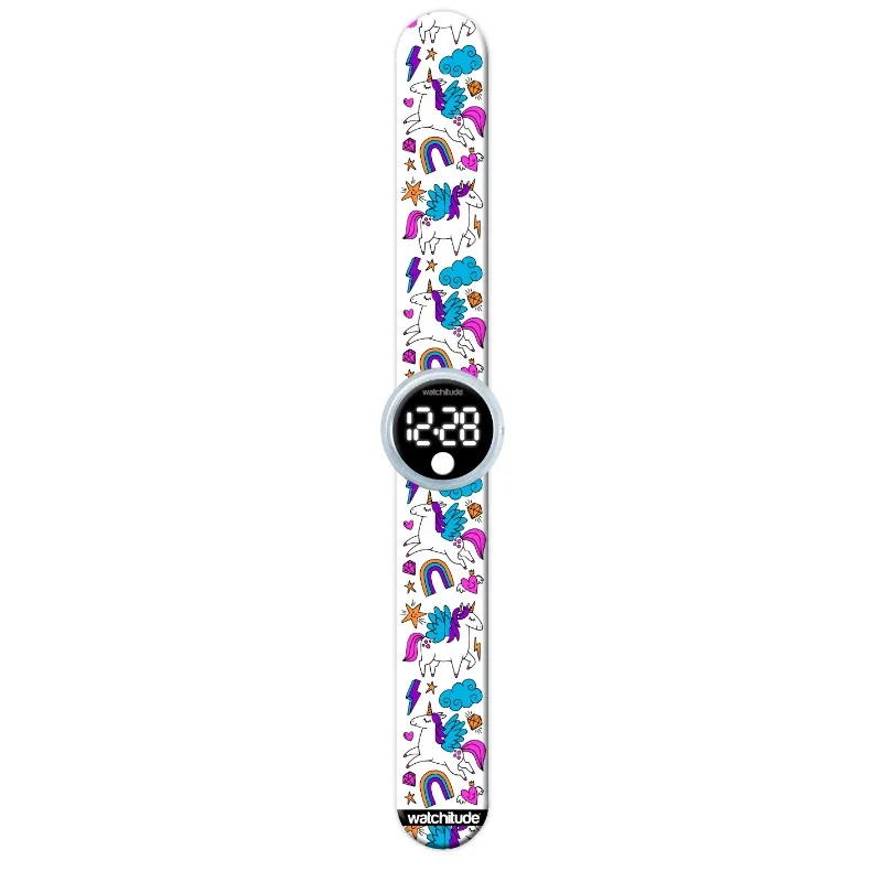 Watchitude Color Me Digital Slap Watch – Unicorn World