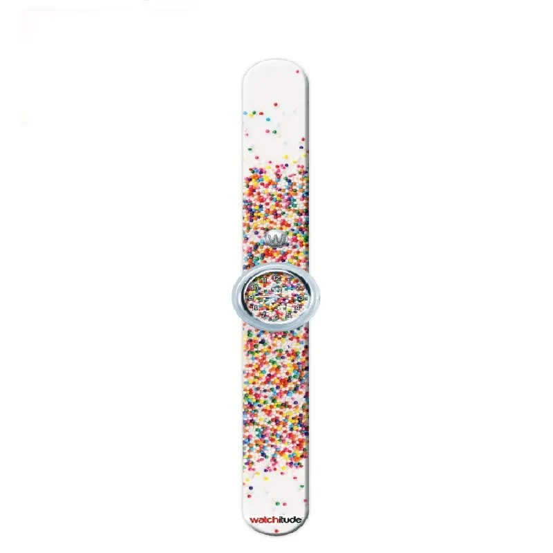 Watchitude Slap Watch – Sprinkle Dots