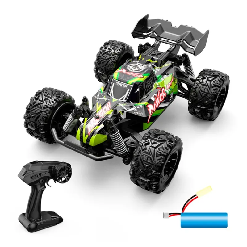 Wild Hunt Off Road RC Car – Green And Red