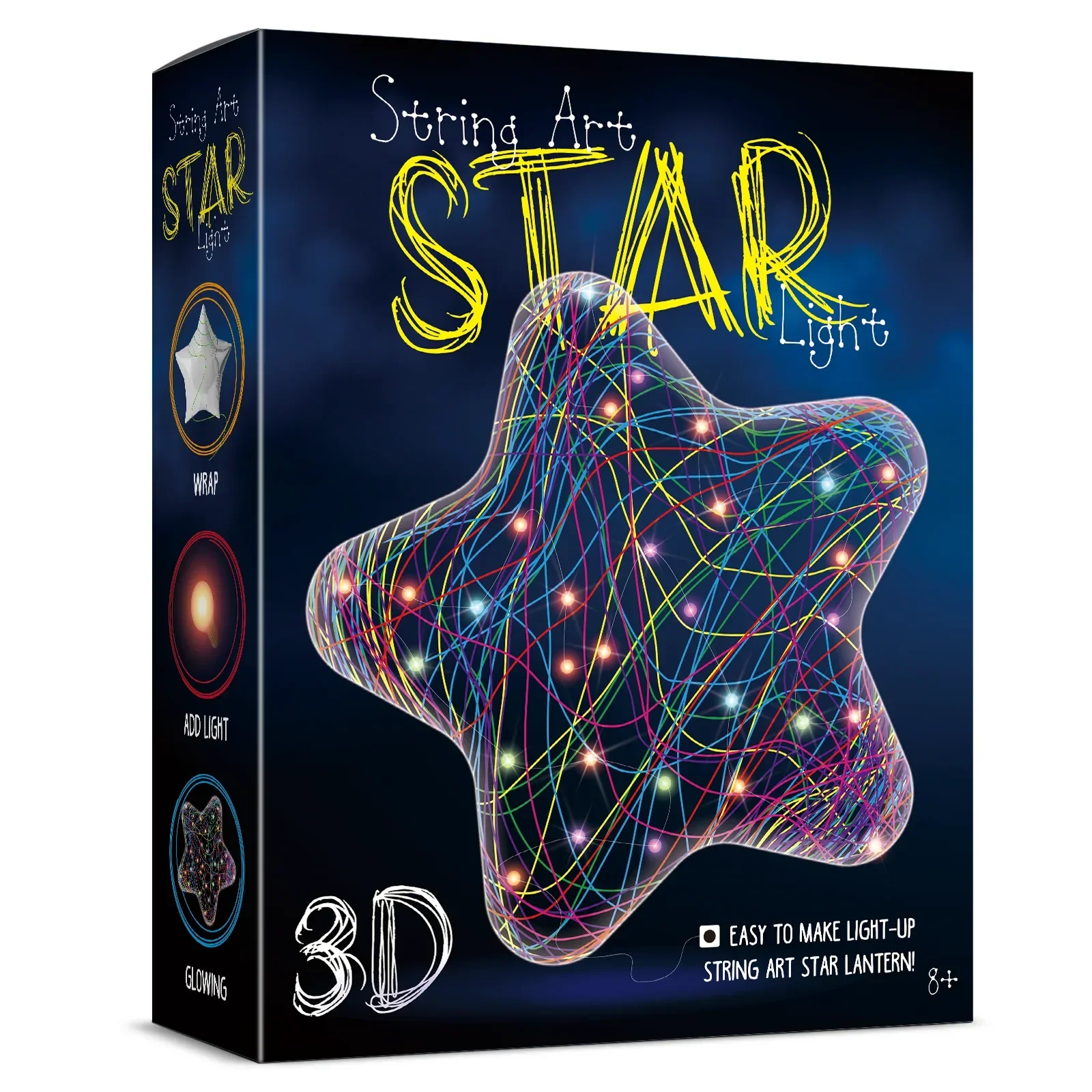 Wow Toys 3D String Art Light Star Kit