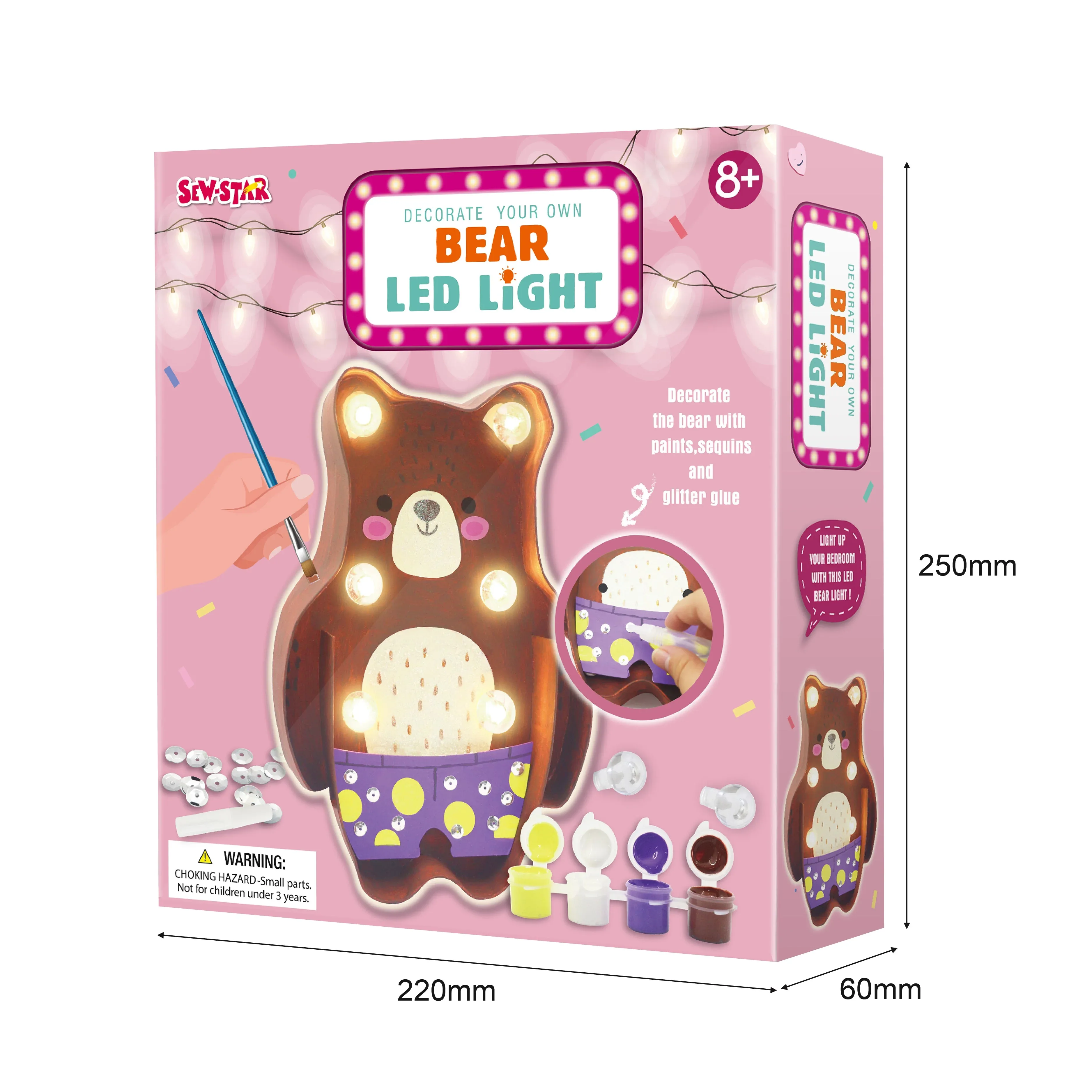 Decorate Your Bear Led Light