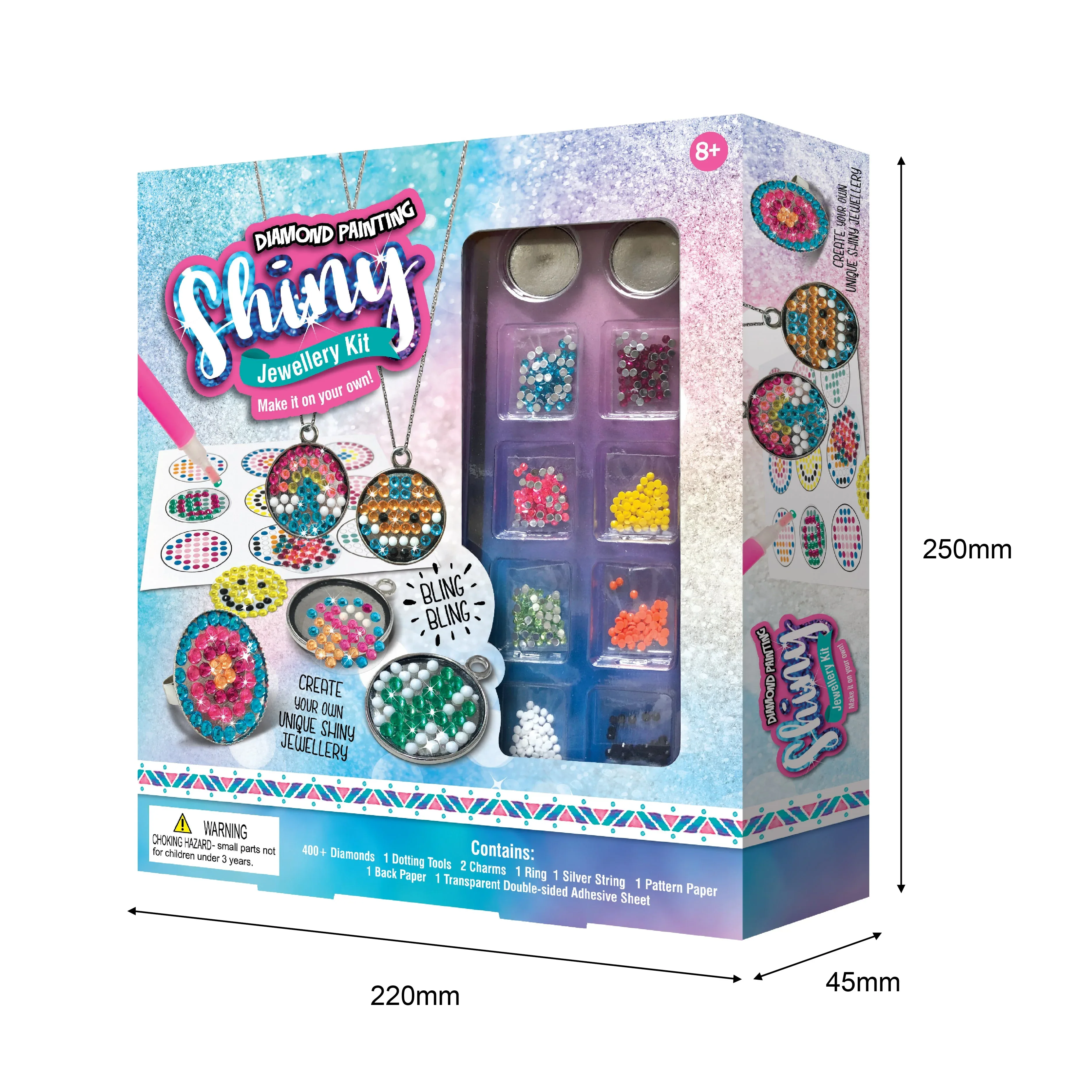 Diamond Painting Shiny Jewellery Kit