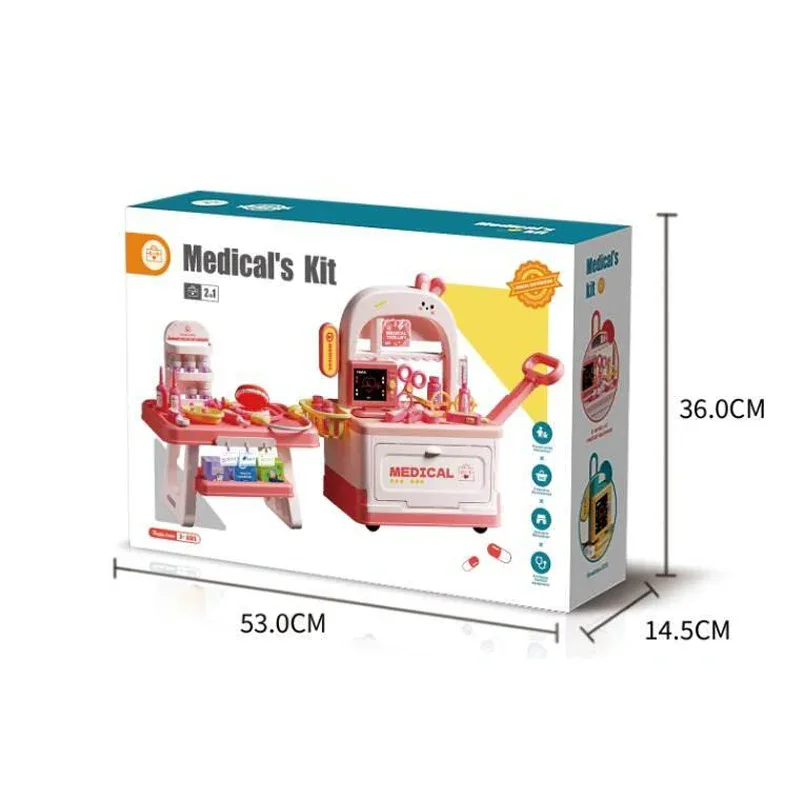Doctor Cart Kit Pretend Toys For Kids
