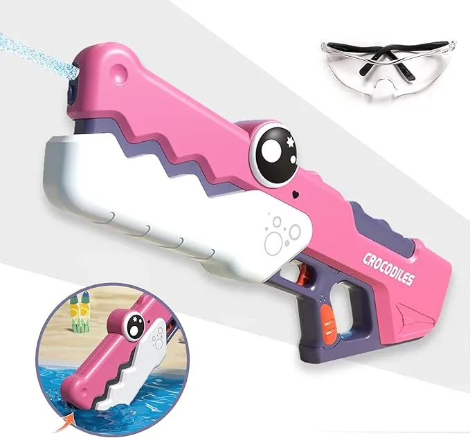 Electric Water Gun Large Size - Pink