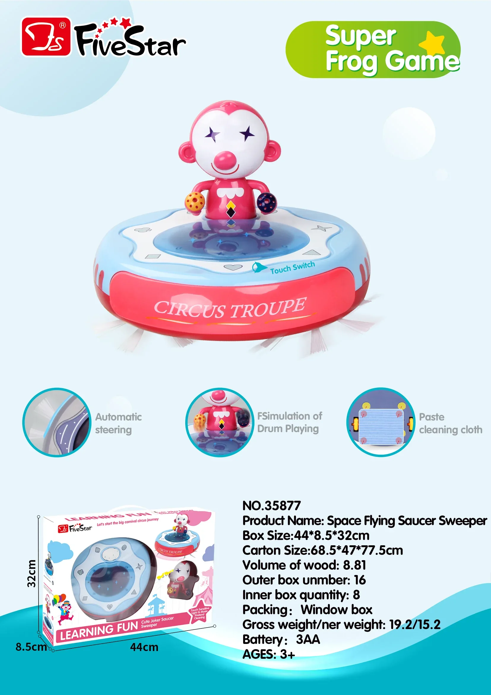 Five Star Cute Joker Saucer Chaser