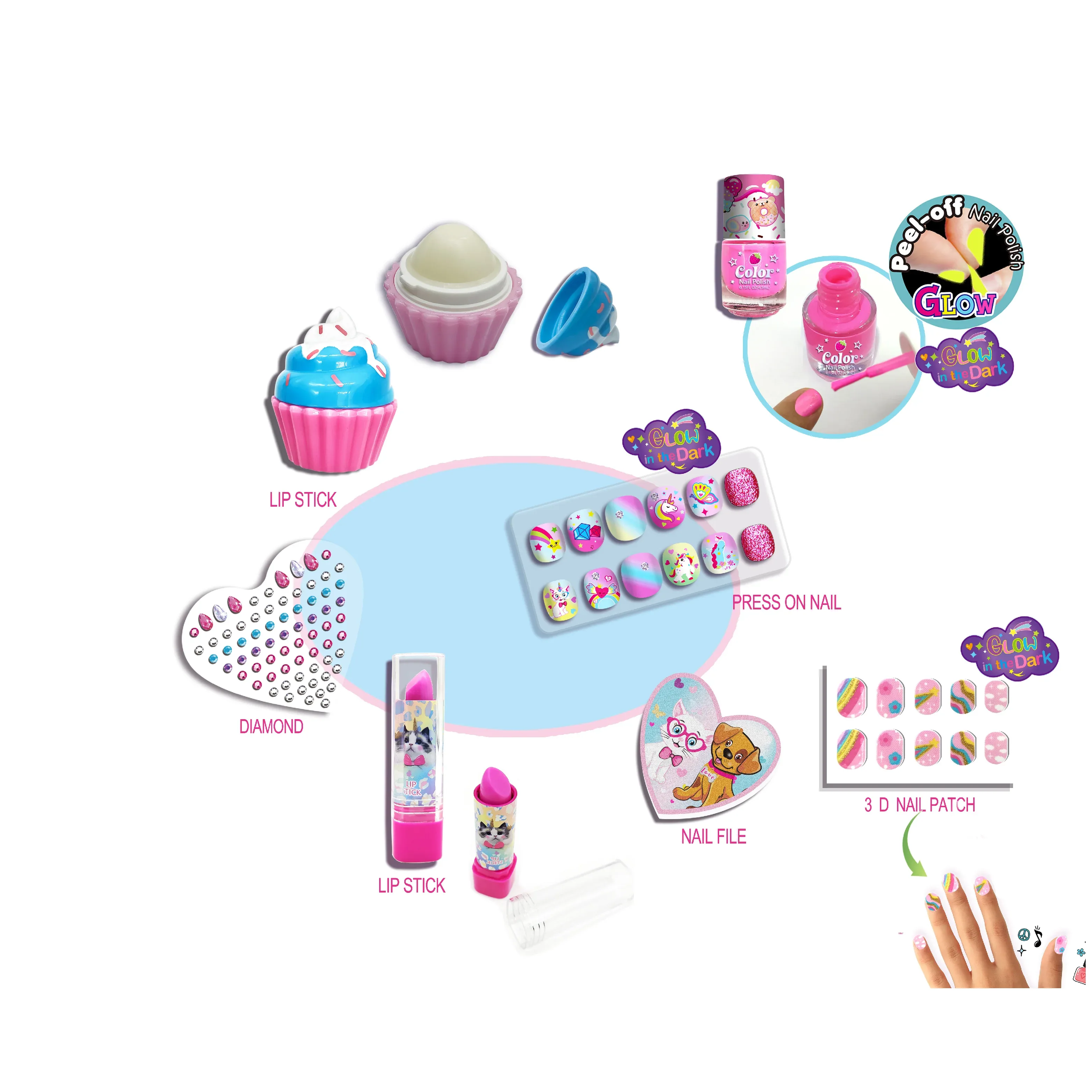 Tokidas Funny Makeup Playing-Glow in the Dark