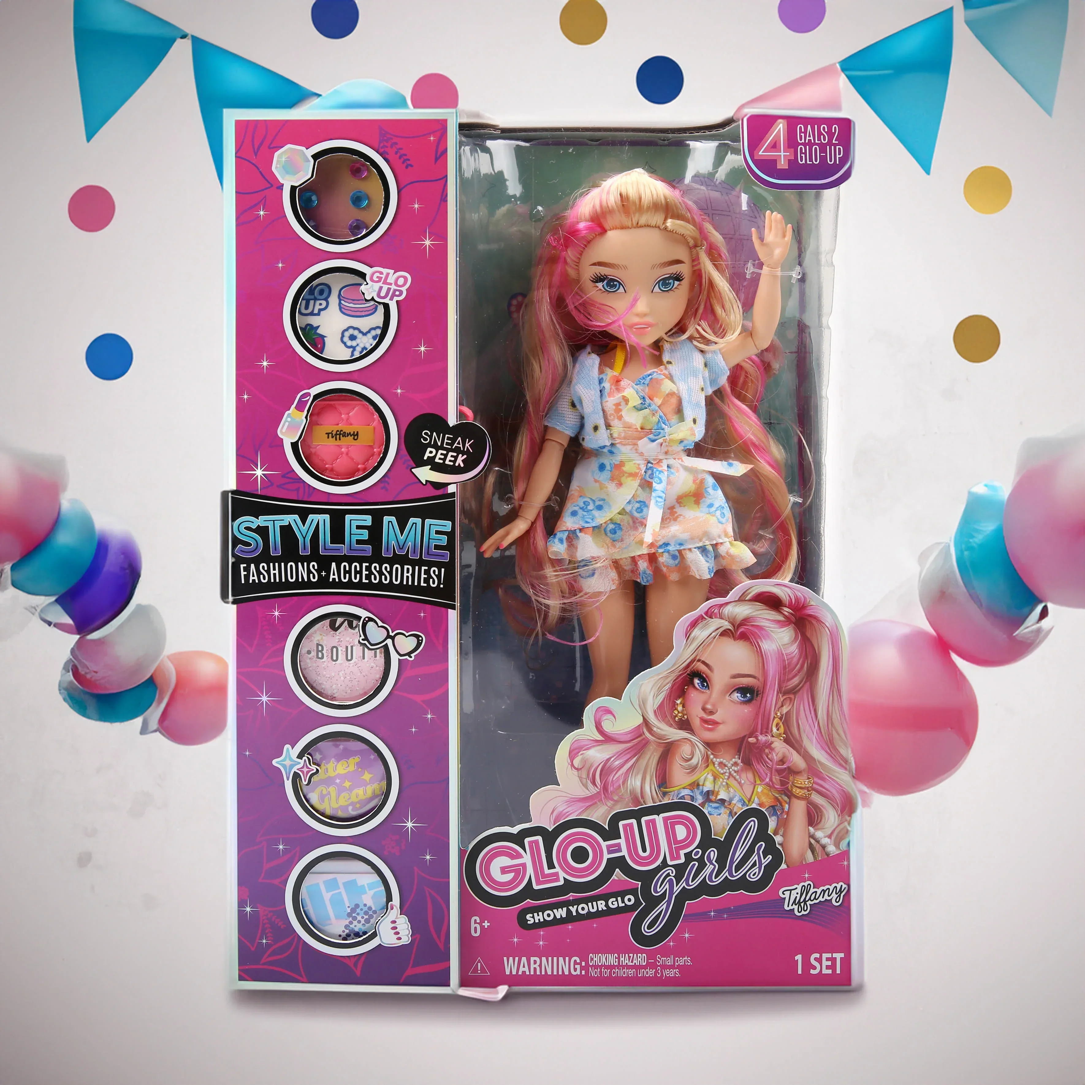 Glo-Up Girl Doll W2 - Tiffany
