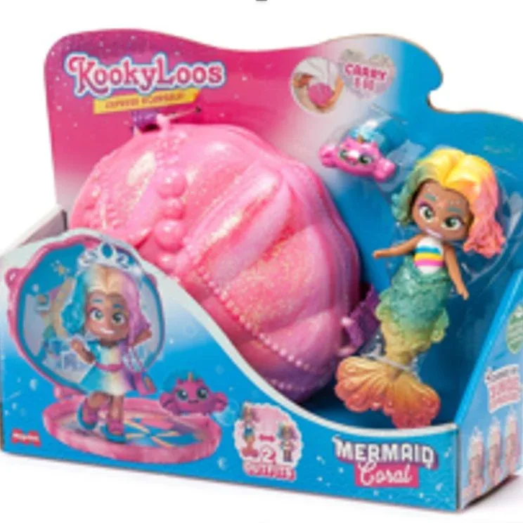 Kooky Loos -Kooky Mermaids Coral