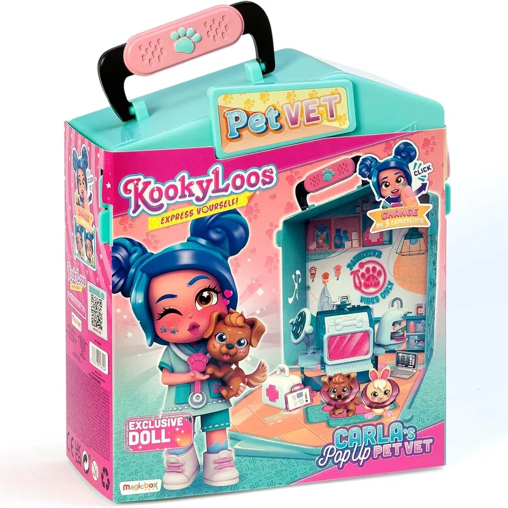 Kooky Loos - Play Set Carla's Pop Up Pet Vet